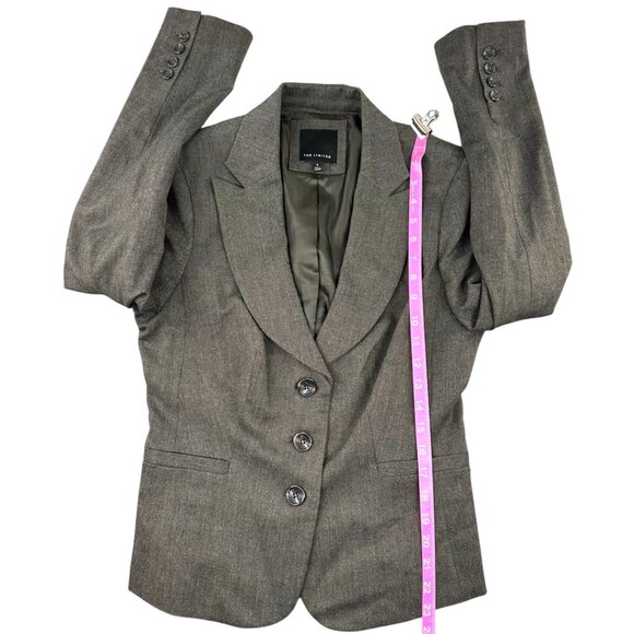 The Limited Grey 3 Button Blazer - Picture 9 of 9
